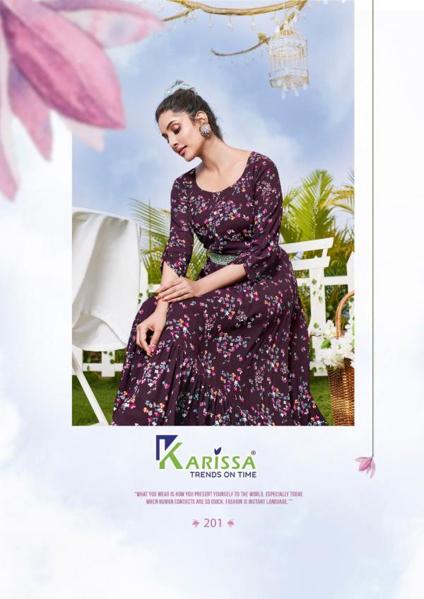 Karissa Kinlee Vol 2 Rayon Print With Designer Exclusive Kurti Collection